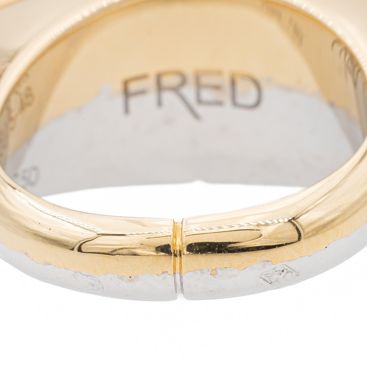 Fred Bague Bicolore Or jaune - Castafiore