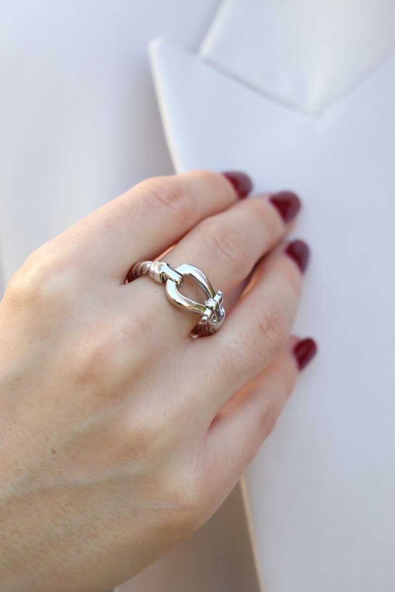Fred Ring Force 10 White gold – Castafiore