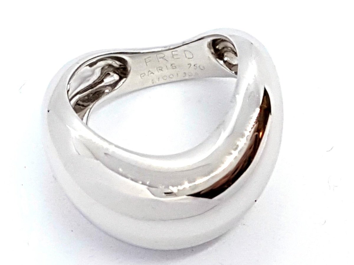 Fred Bague Mouvementé Or blanc - Castafiore
