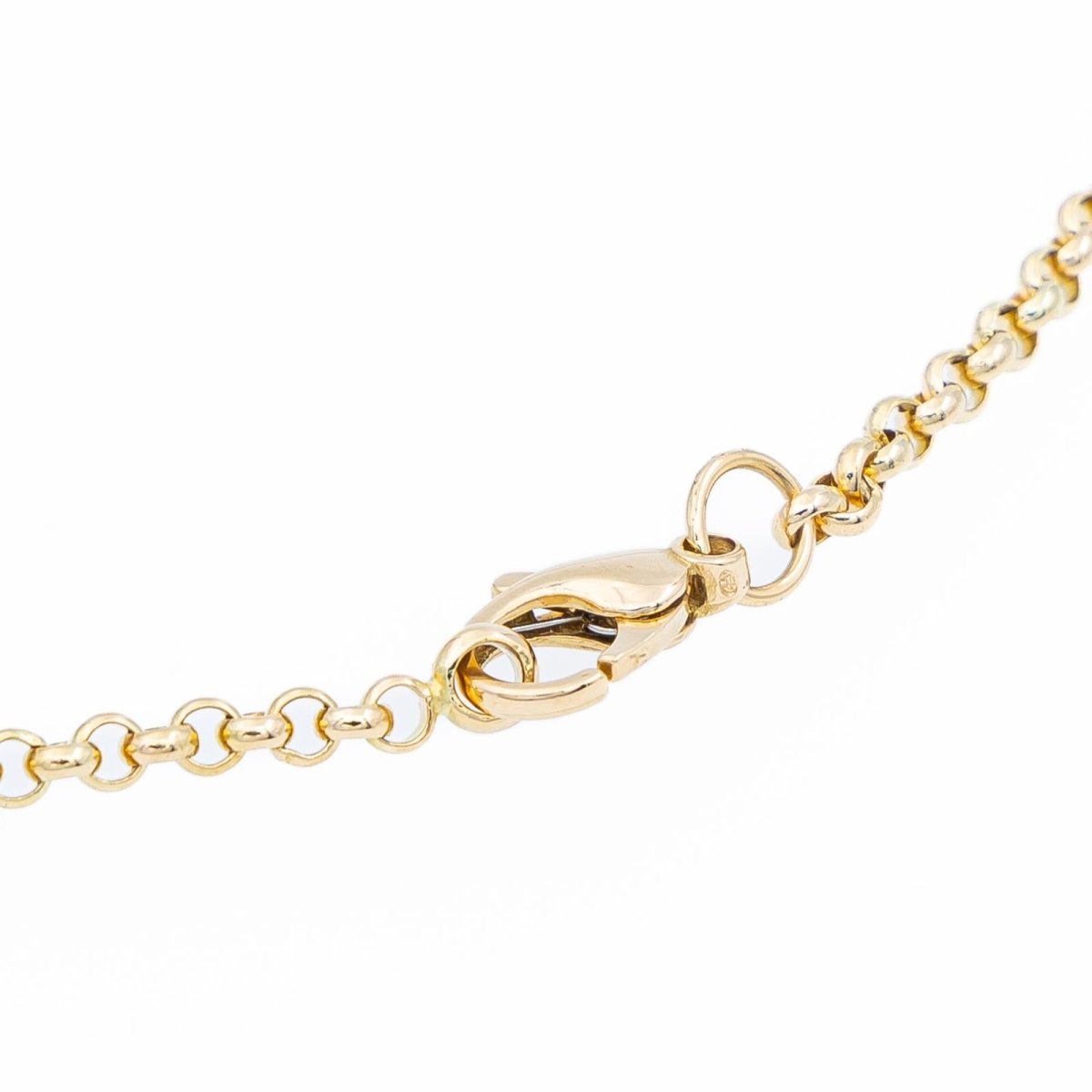 Fred Collier Maille jaseron Or jaune Diamant - Castafiore