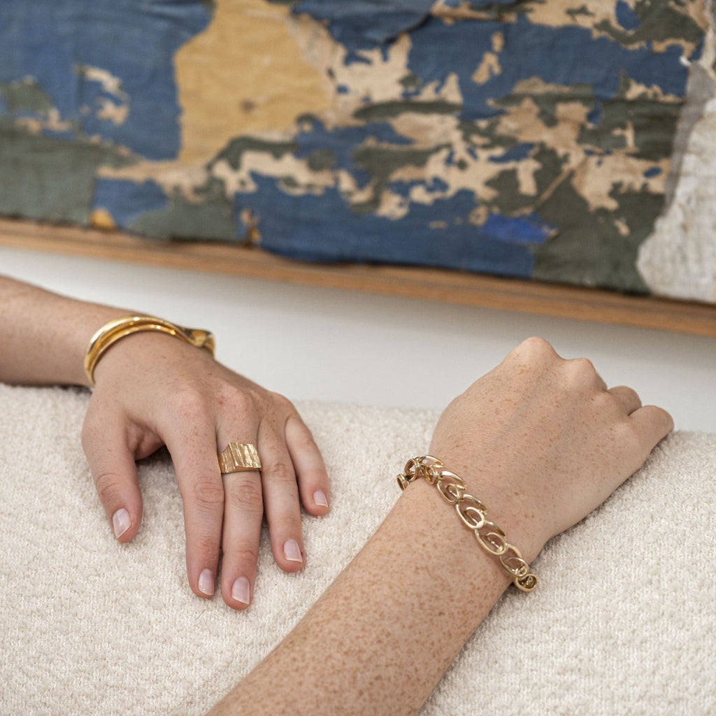 Gold bracelet - Castafiore