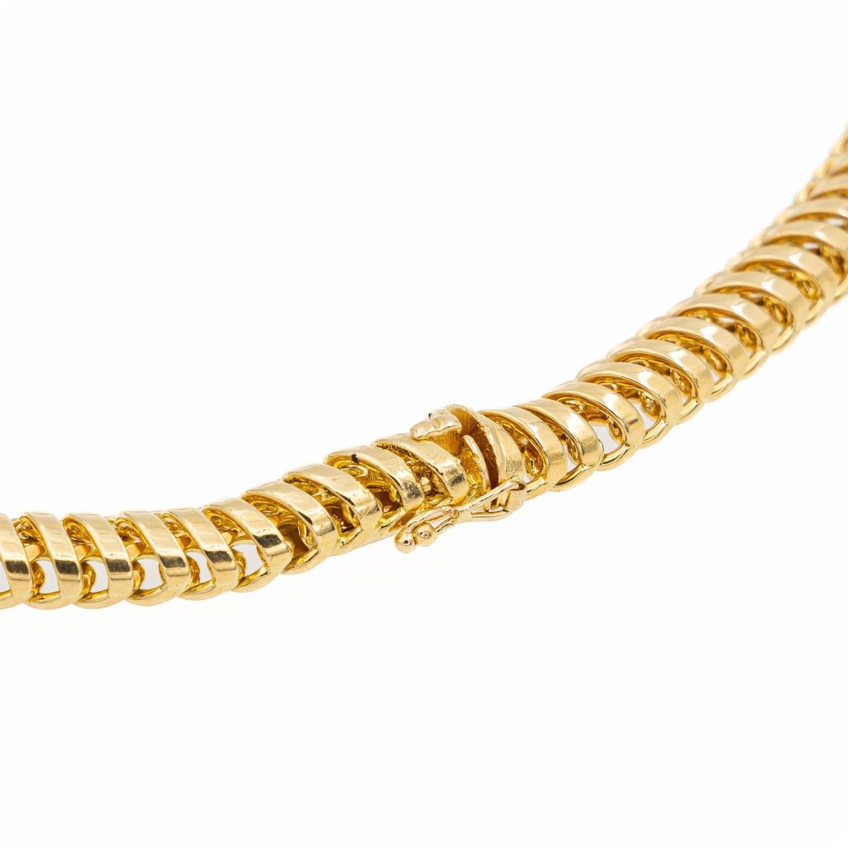 Gübelin Collier Maille fantaisie Or jaune - Castafiore