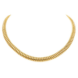 Gübelin Collier Maille fantaisie Or jaune - Castafiore