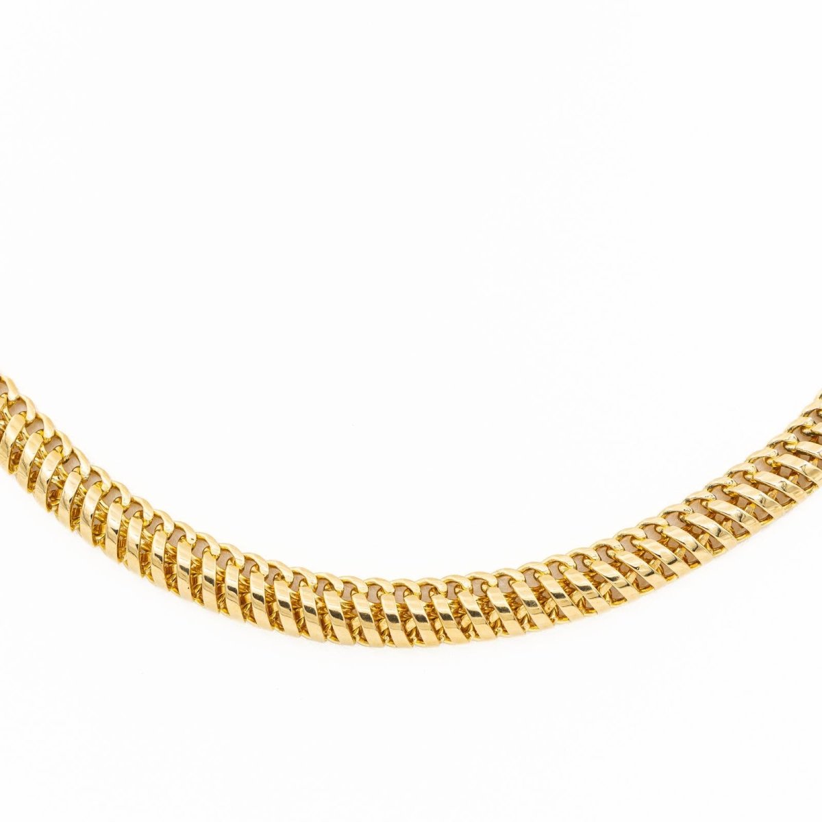 Gübelin Collier Maille fantaisie Or jaune - Castafiore