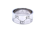 Gucci Bague Icon Or blanc - Castafiore