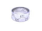 Gucci Bague Icon Or blanc - Castafiore