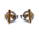 Guy Laroche Boucles d'oreilles Or jaune Diamant - Castafiore