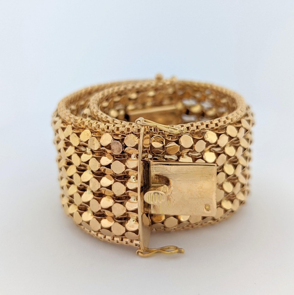 Manchette en or jaune - Castafiore