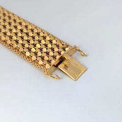 Manchette en or jaune - Castafiore