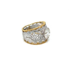 Mario Buccellati Diamond Gold Band Ring - Castafiore