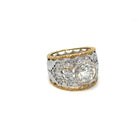 Mario Buccellati Diamond Gold Band Ring - Castafiore