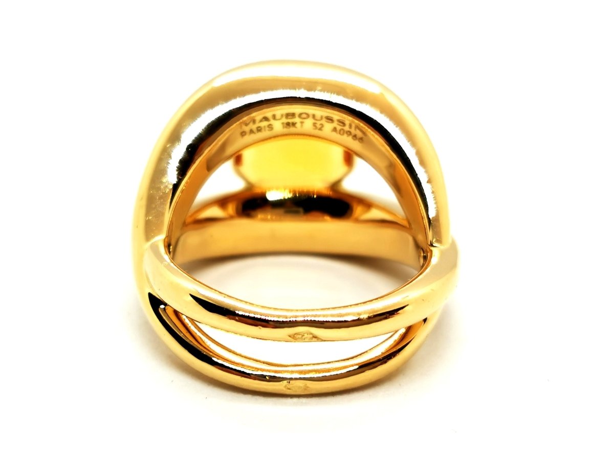 Mauboussin Bague Cocktail Or jaune Citrine - Castafiore