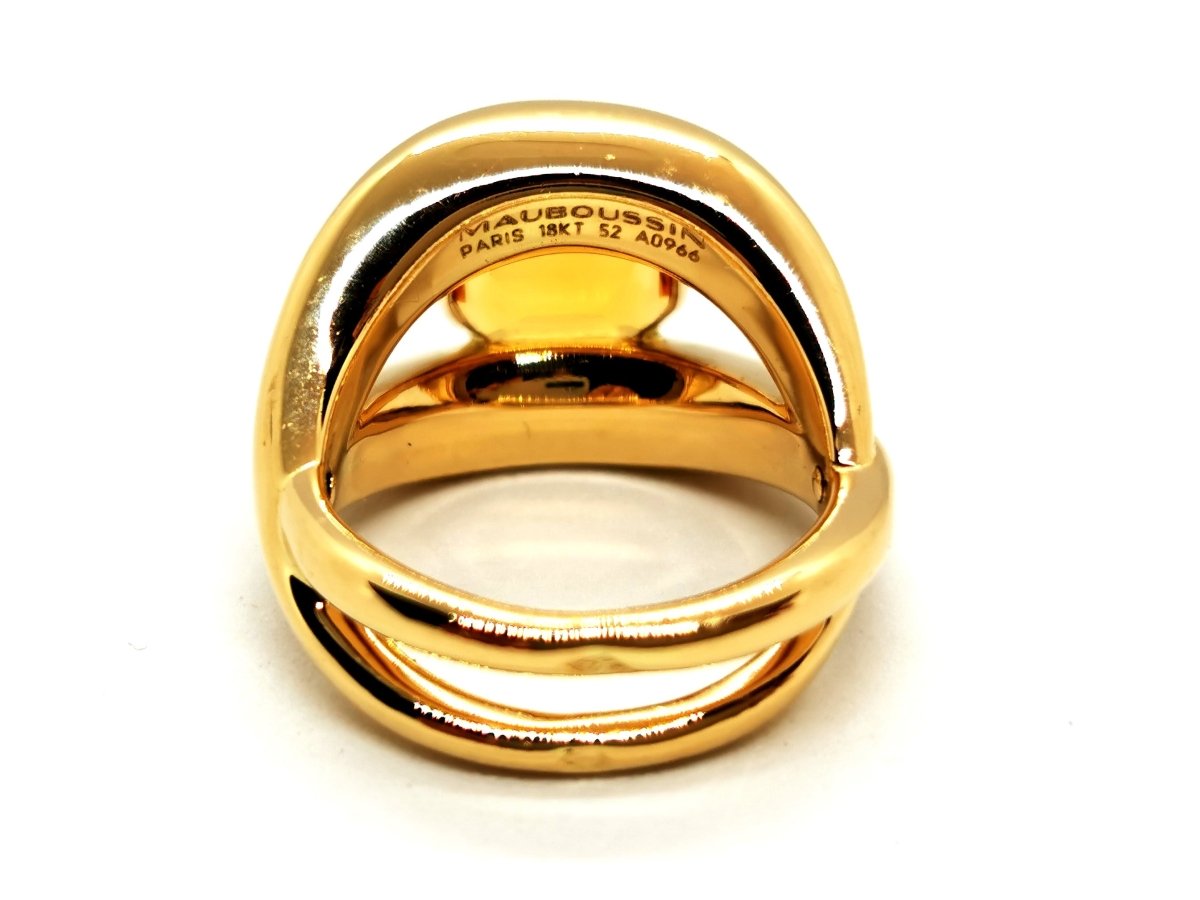 Mauboussin Bague Cocktail Or jaune Citrine - Castafiore