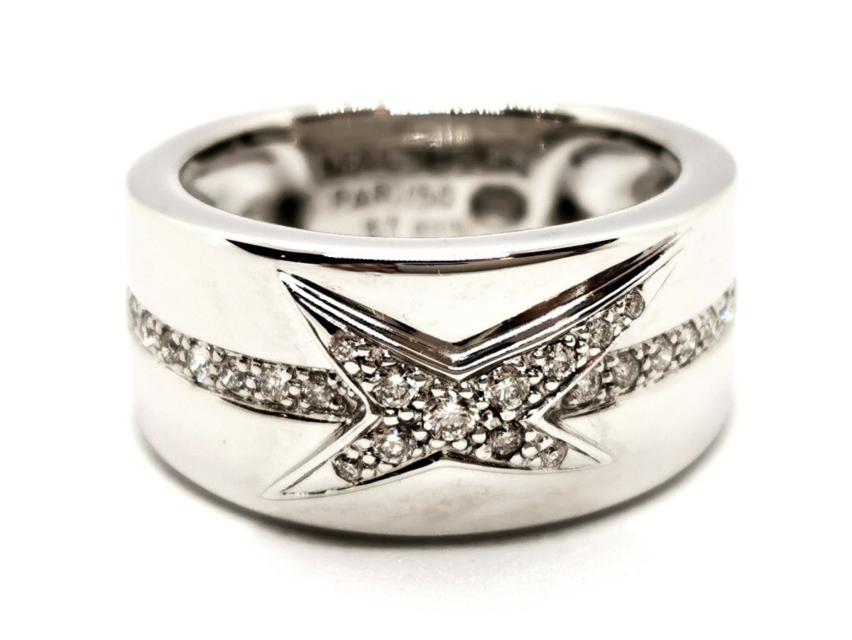Mauboussin Bague Etoile étoile divine Or blanc Diamant - Castafiore