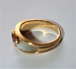 MAUBOUSSIN bague NADIA rubis & nacre - Castafiore