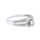 Mauboussin Bague Solitaire Chance of Love Or blanc Diamant - Castafiore