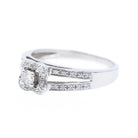 Mauboussin Bague Solitaire Chance of Love Or blanc Diamant - Castafiore