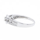 Mauboussin Bague Solitaire Chance of Love Or blanc Diamant - Castafiore