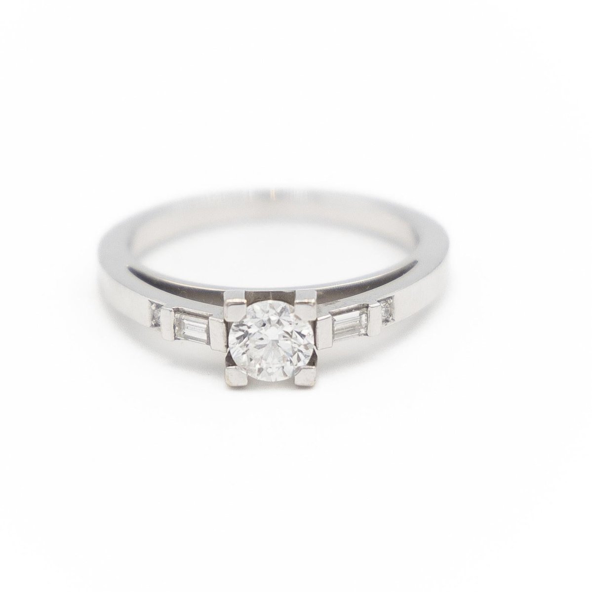 Mauboussin Bague Solitaire Courtisane Or blanc Diamant - Castafiore