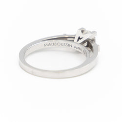 Mauboussin Bague Solitaire Courtisane Or blanc Diamant - Castafiore