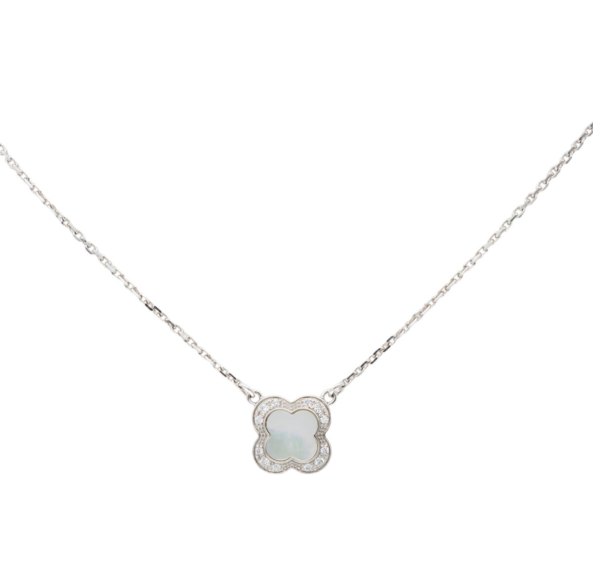 Mauboussin Collier Trèfle de Toi Or blanc Nacre - Castafiore