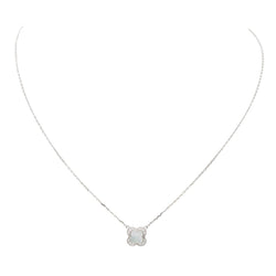 Mauboussin Collier Trèfle de Toi Or blanc Nacre - Castafiore