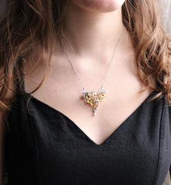 Broche pendentif Art Nouveau