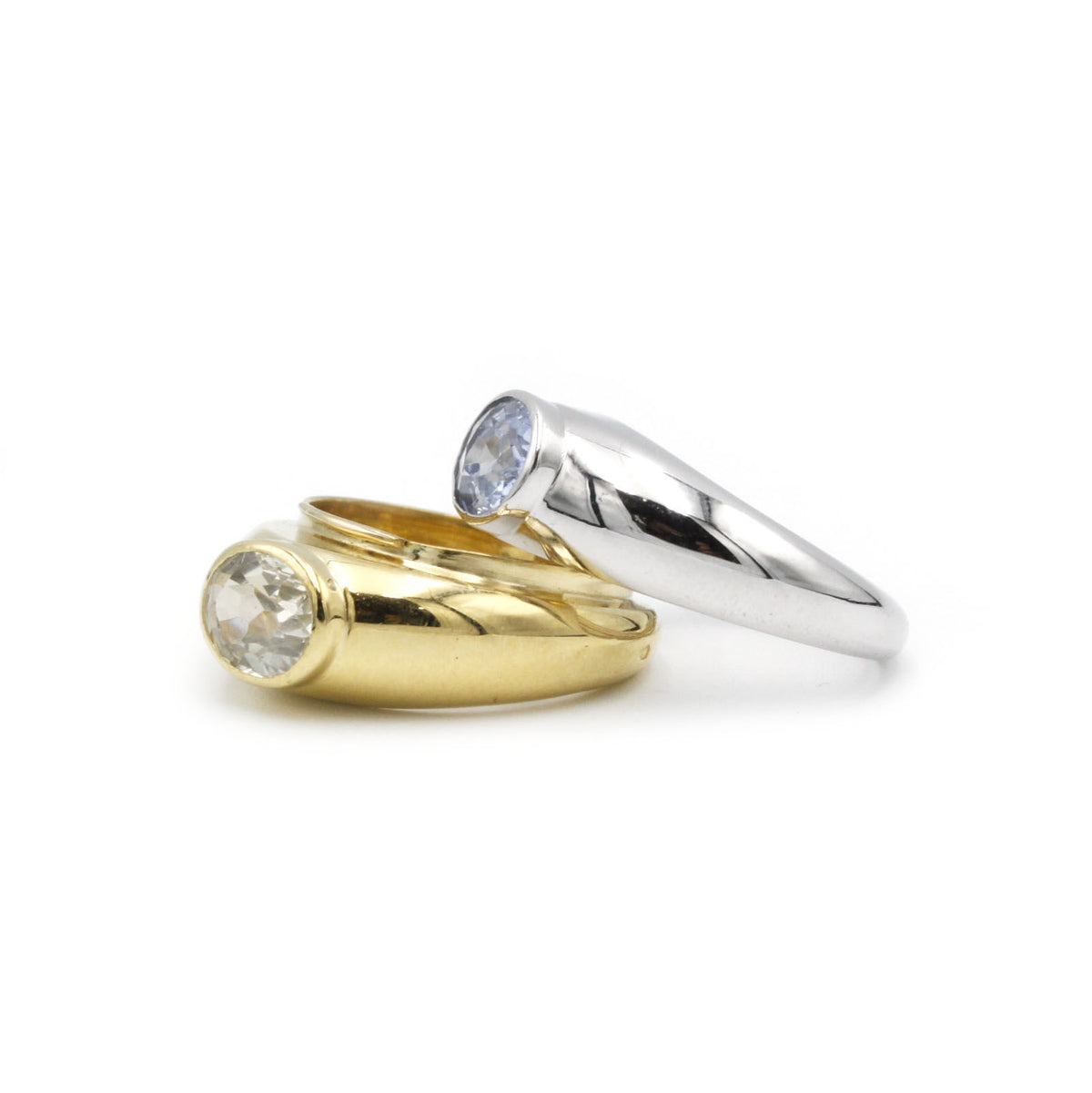 Bague - Or et Saphirs