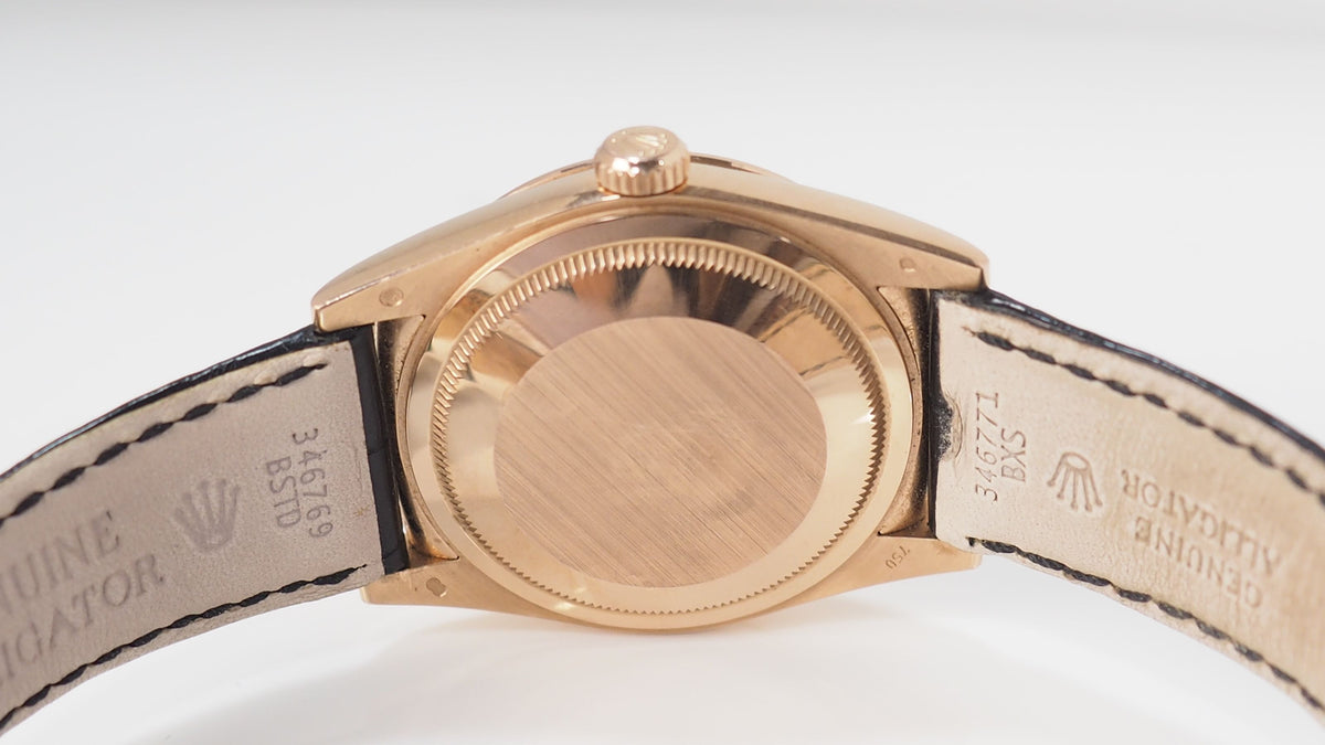 Rolex Day-Date 36 rose gold watch 