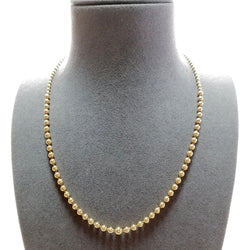 Yellow gold Marseille necklace 