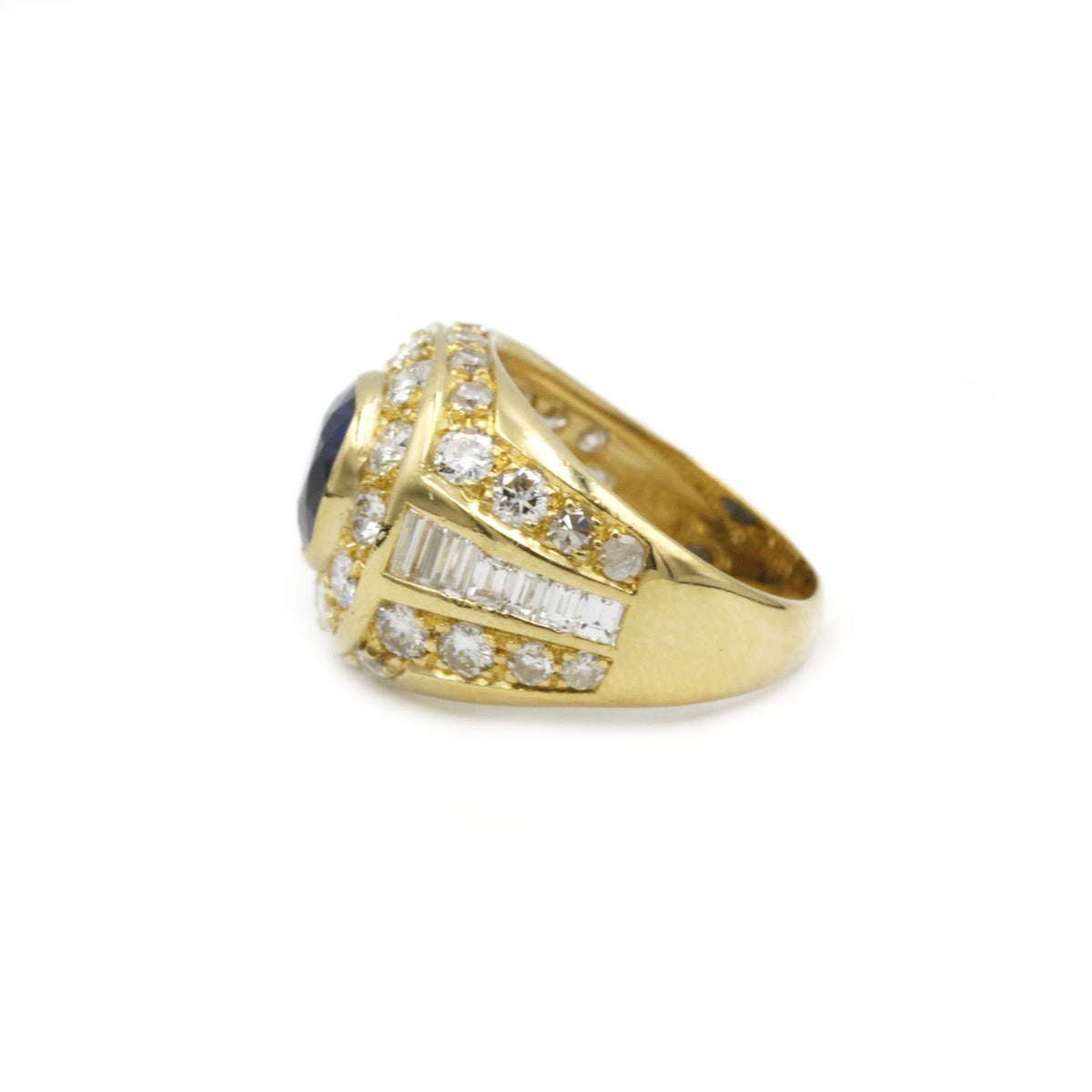 Bague - Saphir & Diamants