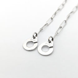 Bracelet Dinh Van Menottes R10 or blanc