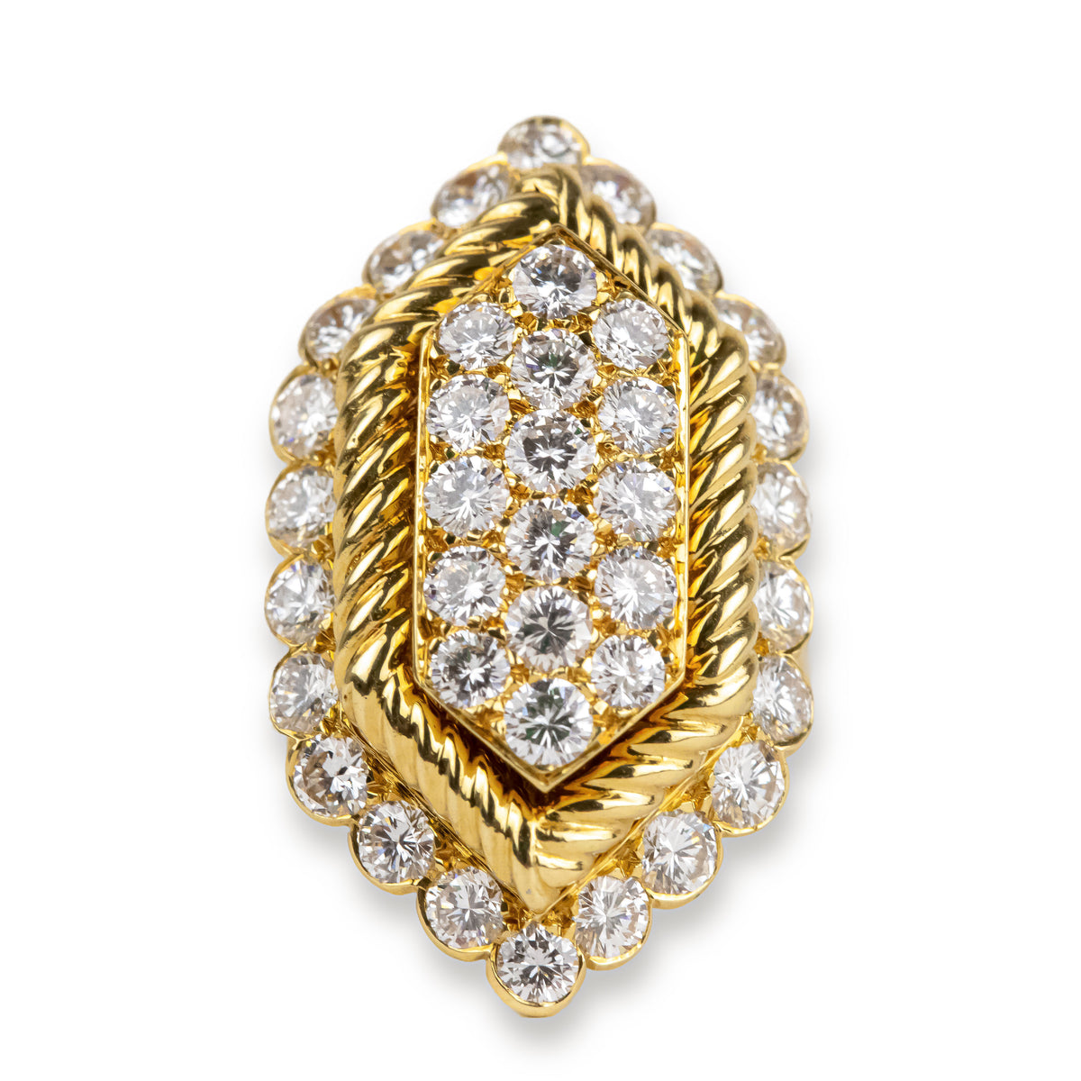 VAN CLEEF &amp; ARPELS ring in yellow gold and diamonds