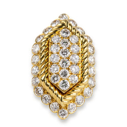 Bague VAN CLEEF & ARPELS en or jaune et diamants