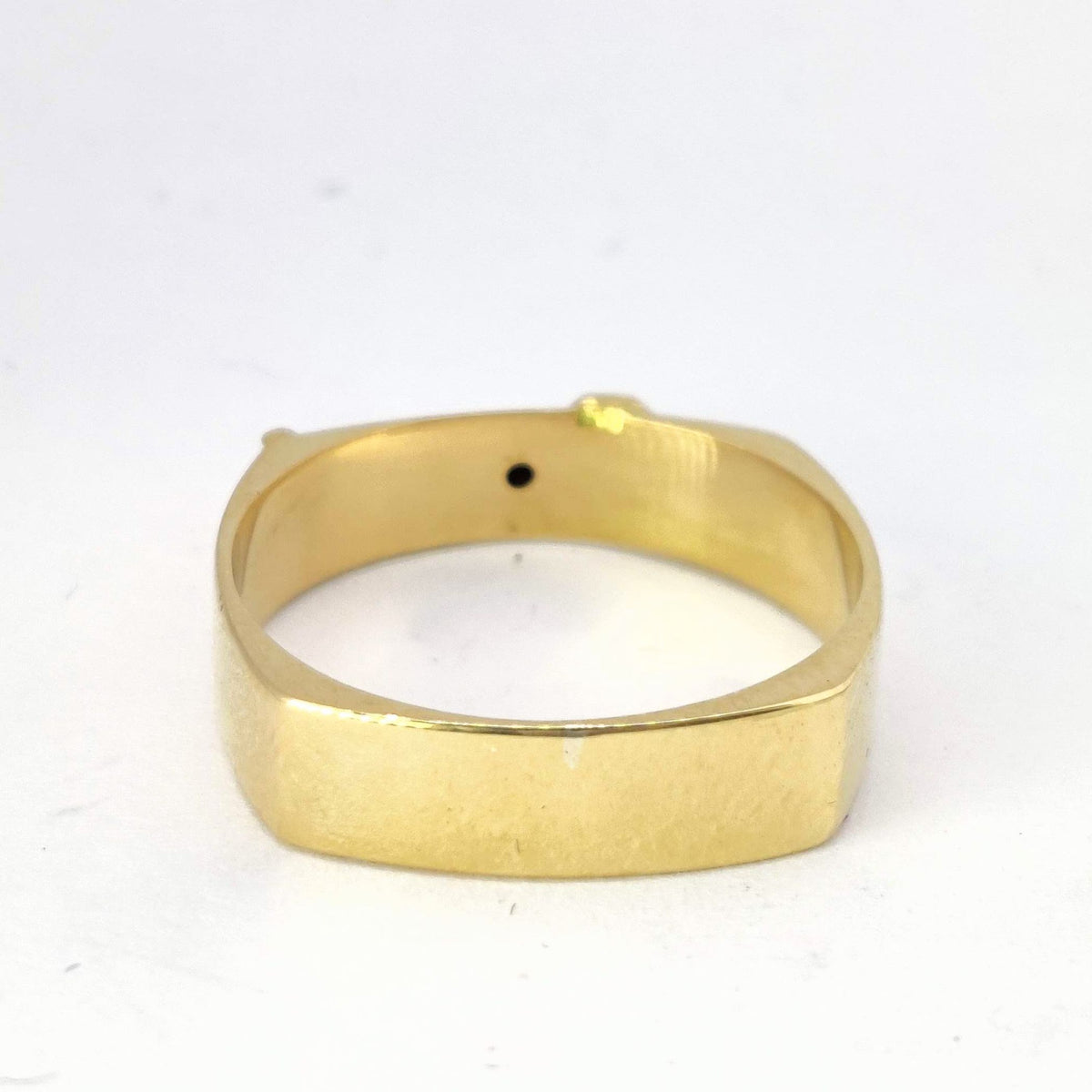 Bague en or jaune et diamant