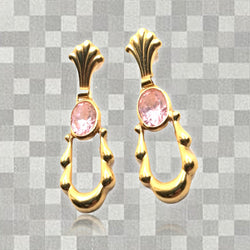 Paire de boucles d'oreilles vintage