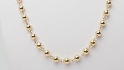 Marseillais necklace in yellow gold 