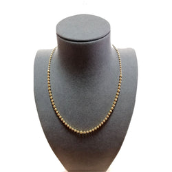 Yellow gold Marseille necklace 
