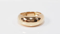 Jonc ring in pink gold