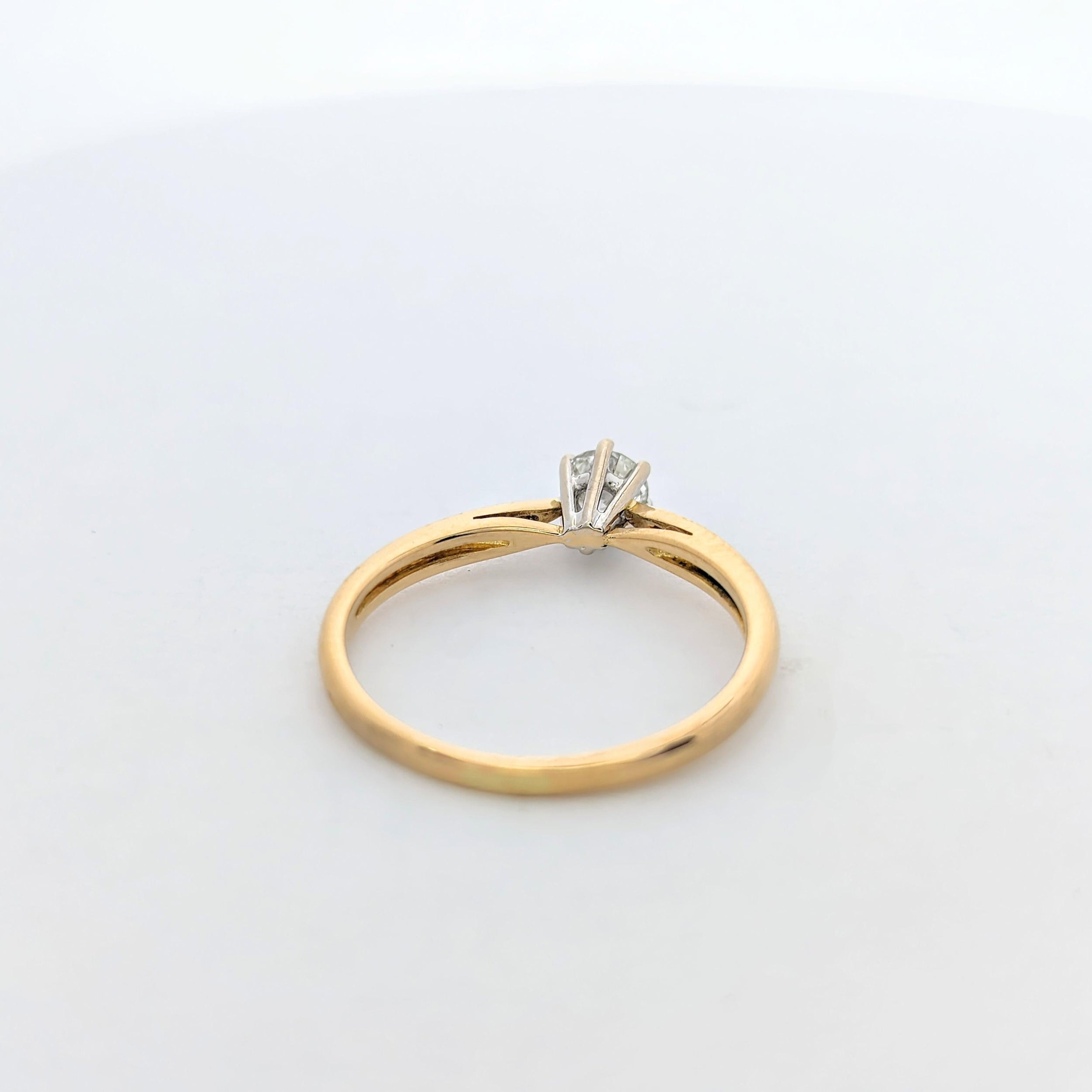 Solitaire 2 ors et diamant