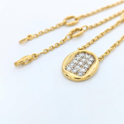 CARTIER necklace in yellow gold and diamond