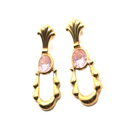 Paire de boucles d'oreilles vintage