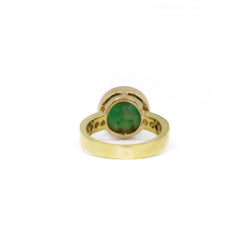 Bague - Jadéite et Diamants