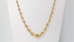Marseille necklace in yellow gold 