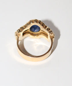 Bague Saphirs Et Diamants