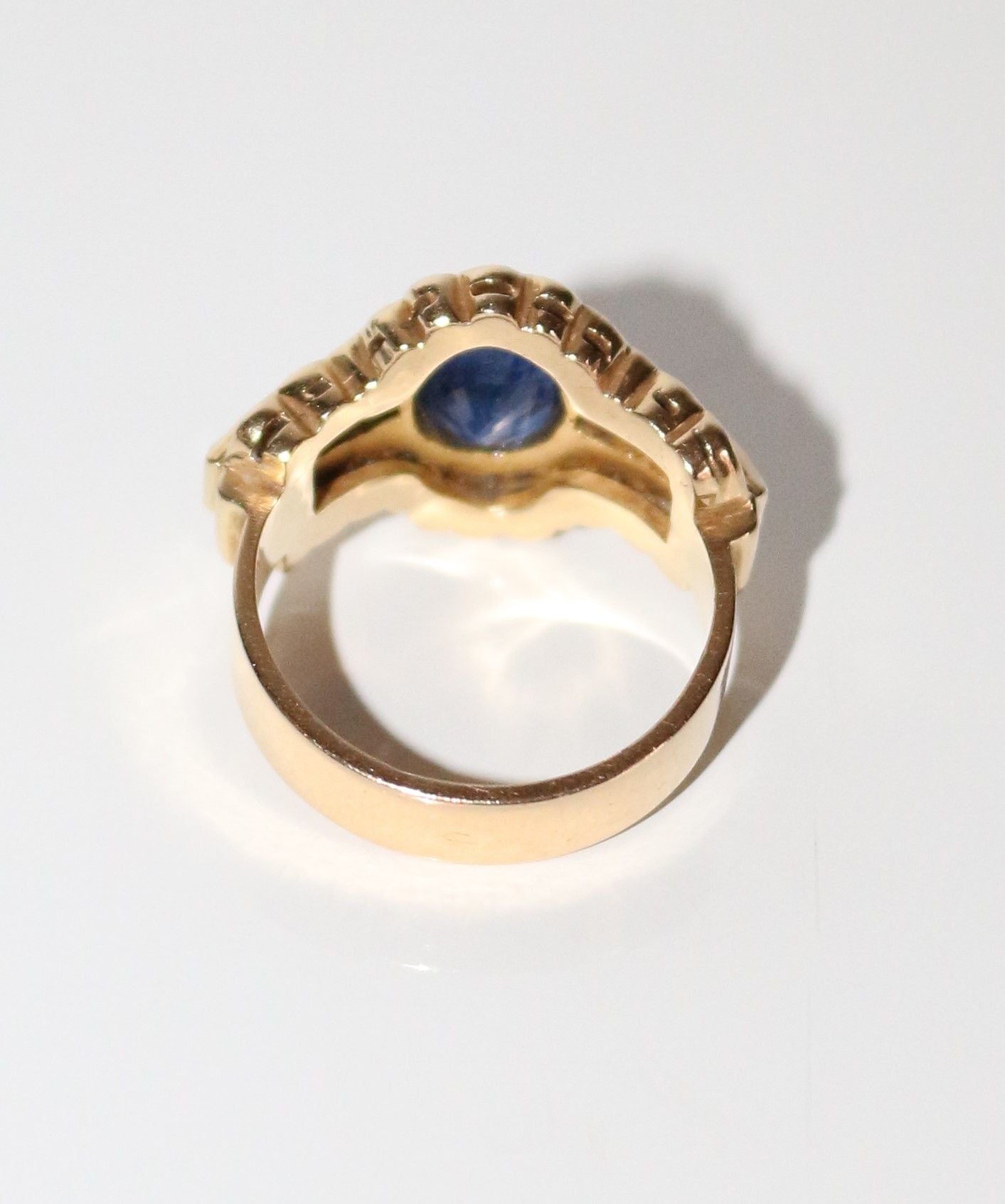 Bague Saphirs Et Diamants