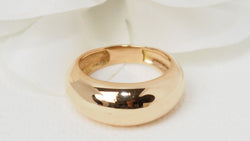 Jonc ring in pink gold