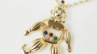 Pendentif Chopard Happy Clown en or jaune et diamants mobiles