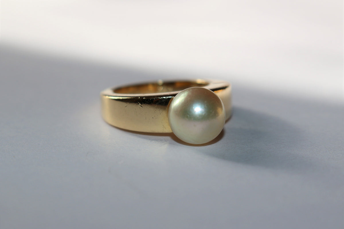 OJ Perrin pearl ring