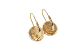 Boucles d'oreilles Dormeuses CHAUMET Class One Croisière en or jaune, citrines et diamants